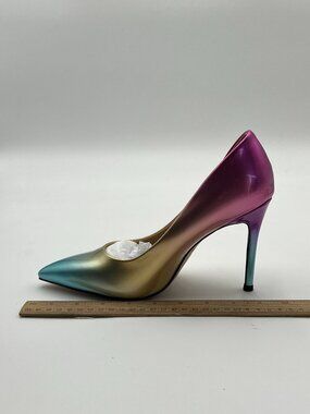 Purple Sexy Slip On Formal Pumps Stiletto Heels Pointy Toe Chic Party Shoes